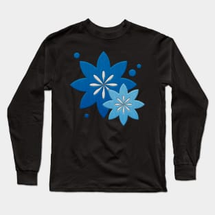 Abstract Flower Long Sleeve T-Shirt